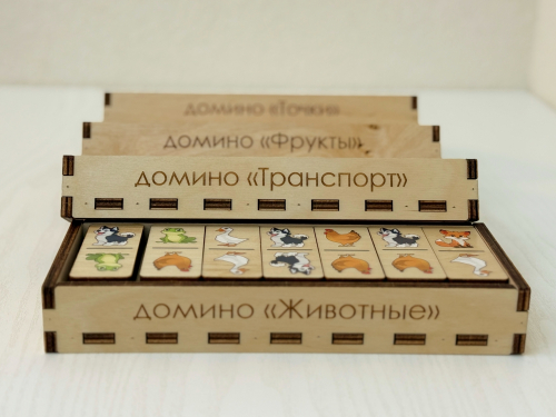 Комплект тематических домино АЛМА