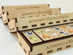 Комплект тематических домино АЛМА